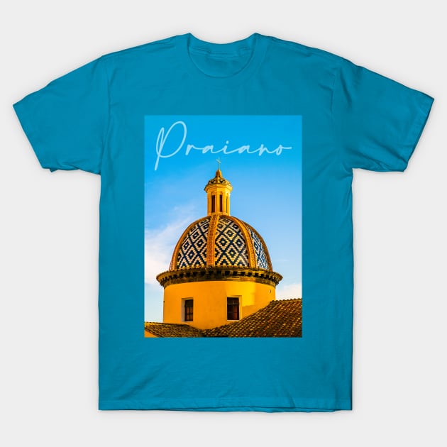 Praiano church T-Shirt by Maxsomma